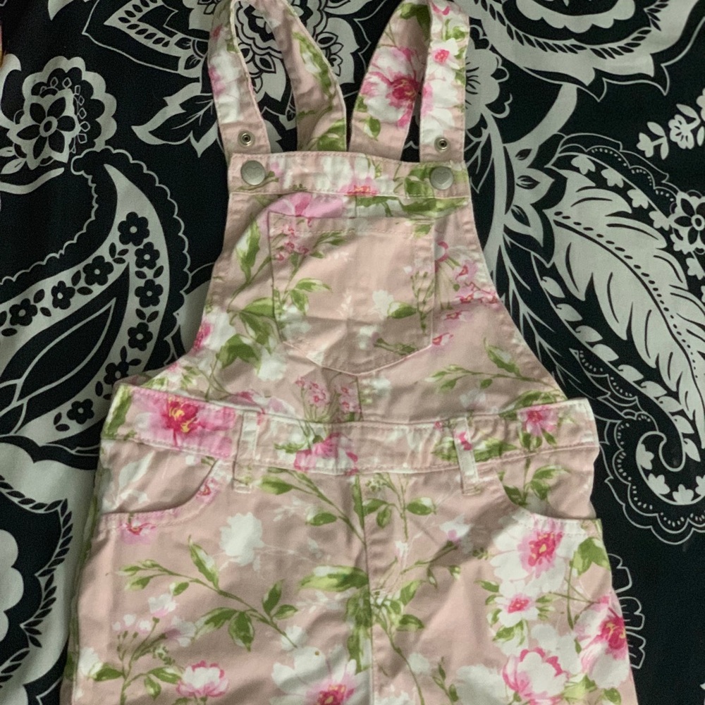 Floral overall